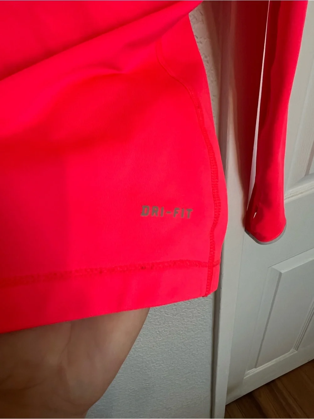 Nike Dri-FIT Neon Pink Half Zip Running Pullover Jacket